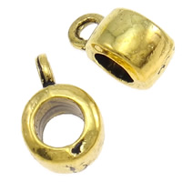 Zinc Alloy Bail Beads, Rondelle, plated cadmium free Approx 4mm 