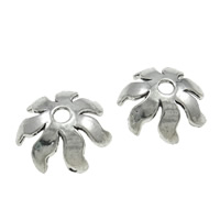 Zinc Alloy Bead Caps, Flower, plated Approx 2mm 