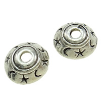Zinc Alloy Bead Caps, Dome, plated Approx 1.5mm 