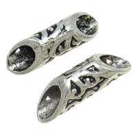 Zinc Alloy Tube Beads Approx 4mm 