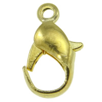 Iron Lobster Claw Clasp, plated Approx 1mm 