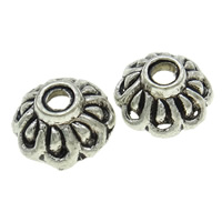 Zinc Alloy Bead Caps, Flower, plated Approx 2mm, Approx 
