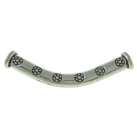 Zinc Alloy Tube Beads nickel, lead & cadmium free Approx 2mm 