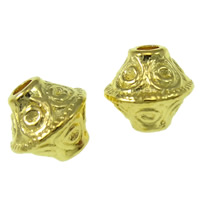 Zinc Alloy Cone Beads, Bicone, plated Approx 2mm, Approx 