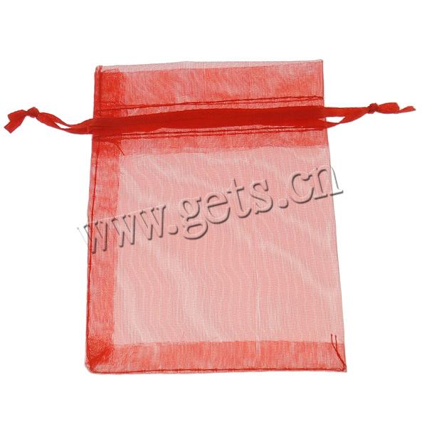 Organza Drawstring Pouches, different size for choice & Customized & translucent, more colors for choice, Sold By PC