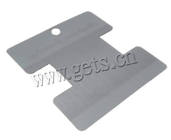 Bracelet Display Card, Polypropylene(PP), Letter I, Customized, 70x76mm, 1000PCs/Bag, Sold By Bag