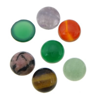 Cabochons en pierres précieuses, pierre gemme, dôme, dos plat, plus de couleurs à choisir Vendu par PC