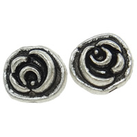 Zinc Alloy Flower Beads nickel, lead & cadmium free Approx 1mm, Approx 