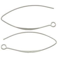 925 Sterling Silver Marquis Earring Hooks, plated 