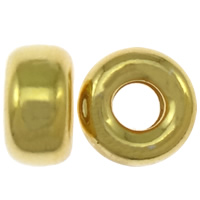 Perles intercalaires en argent , argent sterling 925, rondelle, Placage, lisse, plus de couleurs à choisir Environ 2mm, Vendu par PC