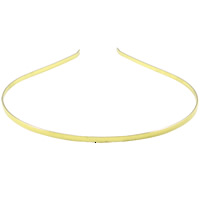 Hair Band Findings, Iron, plated 3mm [