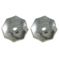 Zinc Alloy Jewelry Beads, Polygon, plated Approx 1.5mm, Approx 