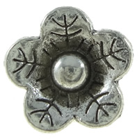 Zinc Alloy Flower Beads, plated Approx 2mm 