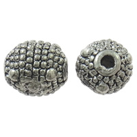 Zinc Alloy Jewelry Beads, Drum, plated Approx 2mm, Approx 