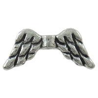 Zinc Alloy Angel Wing Beads, plated lead & nickel free Approx 1.5mm 