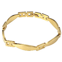 Brass Bracelets, plated, imitation stainless steel nickel, lead & cadmium free Approx 7.5 Inch 