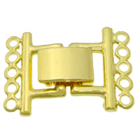 Zinc Alloy Fold Over Clasp, plated nickel, lead & cadmium free Approx 1.8mm 