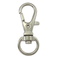 Zinklegierung Schlüssel Verschluss, keine, 32x11x5mm, Bohrung:ca. 9mm, 1000PCs/Tasche, verkauft von Tasche