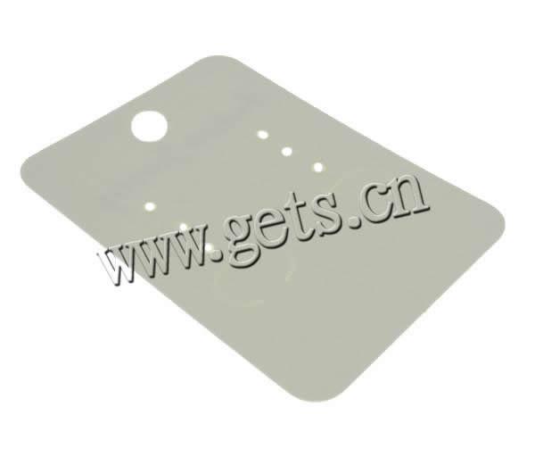 Ohrring Anzeige Karte, Papier, Rechteck, Kundenindividuell, 4x5.5cm, 1000PCs/Tasche, verkauft von Tasche
