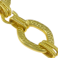 Aluminum Jewelry Chain, plated, figaro chain m 