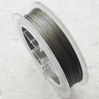 Stahldraht, mit Kunststoffspule & Nylon beschichtet Gummi-Seil, 7 Garn & Stahl Durchmesser：0.35 mm, keine, 0.5mm, Länge:ca. 40 m, verkauft von PC
