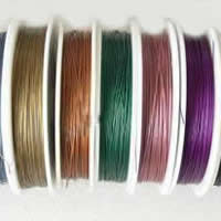 Tiger Tail Wire, with plastic spool & Nylon Coated Rubber Rope  & steel 0.35mm 0.45mm m 