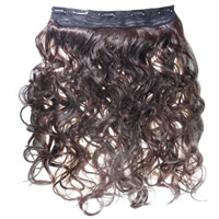 Human Hair Extensions, Fiber, curls, 60cm 