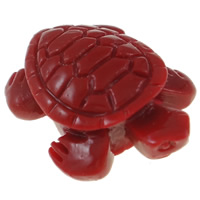 Synthetic Coral Beads, Turtle 