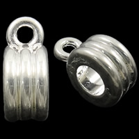 Perles de Bail en alliage de zinc , beignet, Placage, plus de couleurs à choisir, protéger l'environnement, sans nickel, plomb et cadmium Environ 2mm, Vendu par PC
