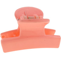 Acrylic Hair Claw Clip, painted, pink 