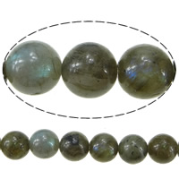 Labradorit Perlen, rund, 12mm, Bohrung:ca. 1.5mm, Länge:ca. 16 ZollInch, 34PCs/Strang, verkauft von Strang