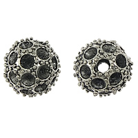 Zinc Alloy Beads Setting, Round, plated cadmium free Approx 2.5mm, Inner Approx 2.5mm 