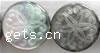 Natural Botswana Agate Beads, Flat Round, 10x3mm, 42PCs/Strand, Sold Per 16 Inch Strand