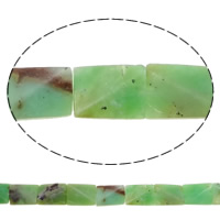 オーストラリア緑玉髄ビーズ
, オーストラリアクリソプレース, 長方形, 天然 穴:約 1mm, 長さ:約 15.7 インチ, 約 20パソコン/ストランド, 売り手 ストランド