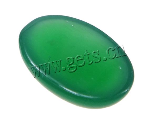 Agate Cabochon, Green Agate, Oval, more sizes for choice, Sold By PC