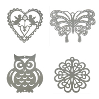 Filigree Stainless Steel Stamping Jewelry