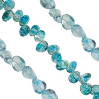 perles de disthène bleu
