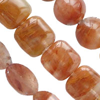 Natural Ruby Quartz Beads