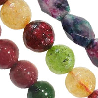Dyed Quartz Beads