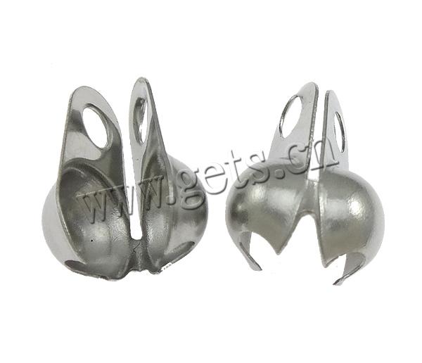 Stainless Steel Bead Tips, plated, different size for choice, more colors for choice, Sold By PC
