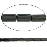 Non Magnetic Hematite Beads, Rectangle & Customized, black Approx 0.5-1mm Approx 16.1 Inch 