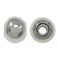 Stainless Steel Beads, 304 Stainless Steel, Round, solid, original color Approx 1.5mm 