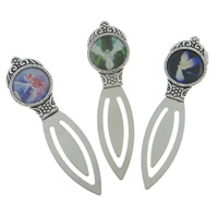 Zinc Alloy Bookmark, plated, smooth, mixed colors 