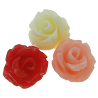 Synthetic Coral Beads, Flower, layered Approx 1-2mm 