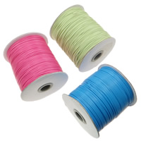 Cordón de algodón encerado, Importado de Corea de Sur, más colores para la opción, 1.5mm, longitud:200 Yardpatio, 200patiospatio/UD, 0.91m/Yarda, Vendido por UD