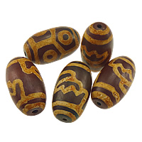 Natural Tibetan Agate Dzi Beads, mixed Approx 2mm 