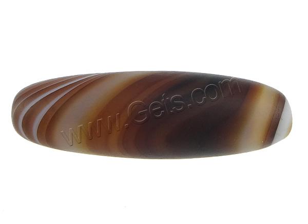 Natural Lace Agate Beads, Oval, different size for choice & frosted, mixed colors, Hole:Approx 2mm, Sold By PC