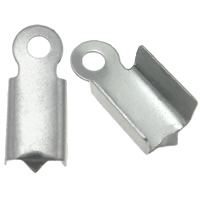 Stainless Steel Cord Tips, original color 