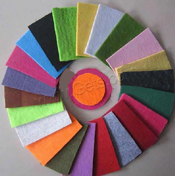 Plush Felt, Square, different size for choice, more colors for choice, Sold By m
