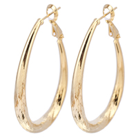 Gets® Jewelry Earring, Brass, Teardrop, 18K gold plated, nickel, lead & cadmium free 